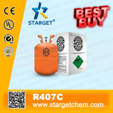 High purity Refrigerant R407c best buy in neutral package 11.3kg bottle